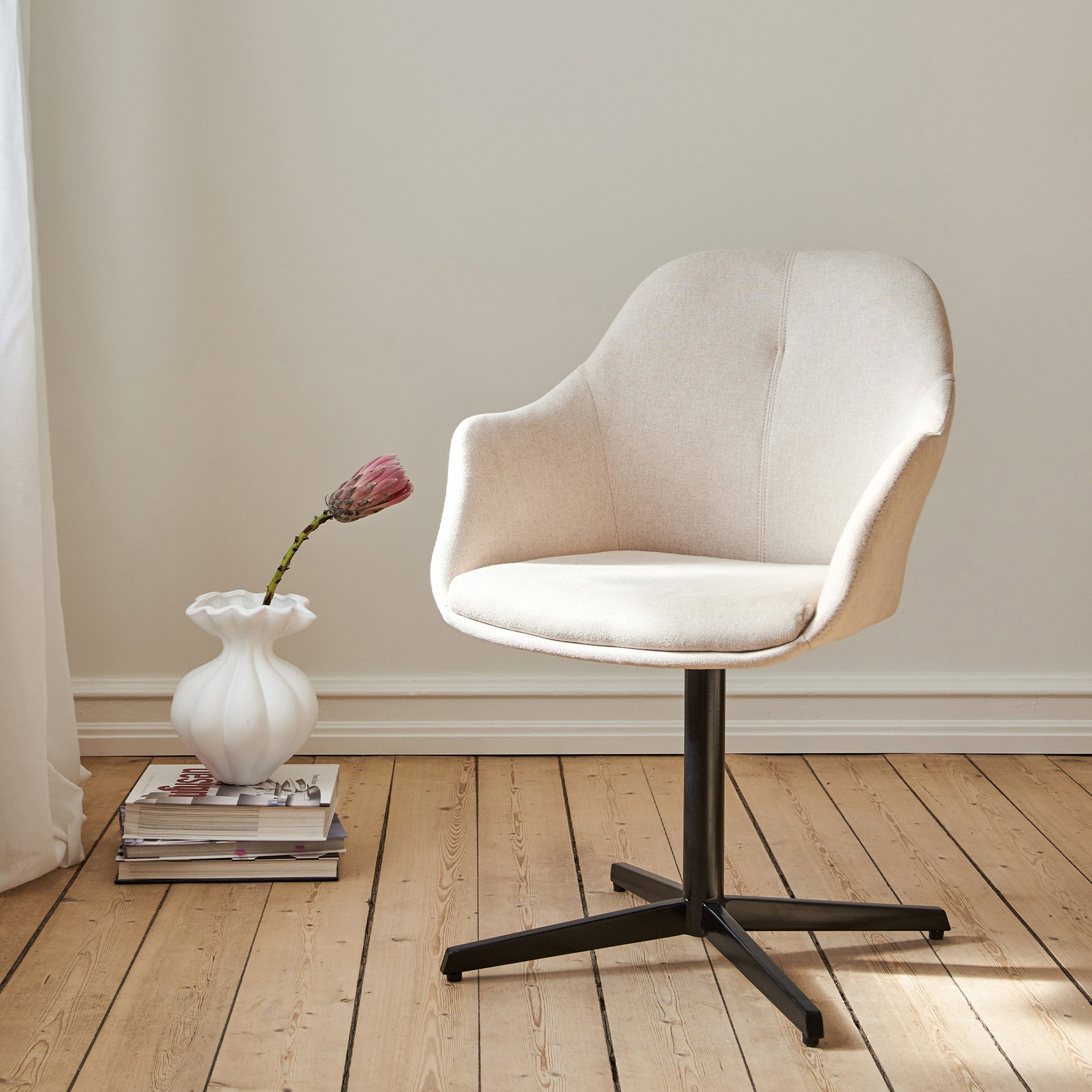 New Age stof m. drejefod